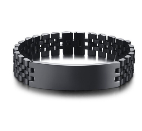 15mm Men's Stainless Steel Chains Bracelet